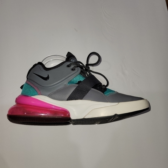 Nike Air Force 270 Cool Grey Hyper Jade - Picture 5 of 14